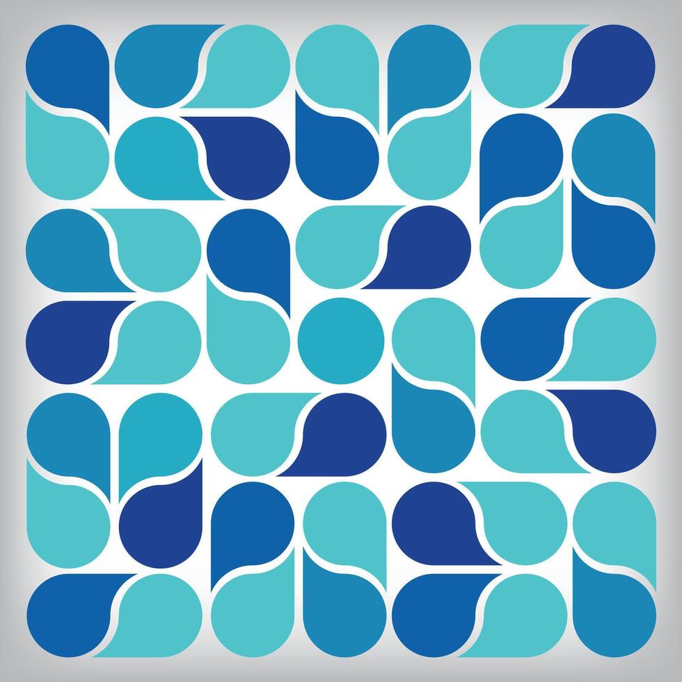 Unique geometric round shape design. Ways to create photo album, wall frame design. vector