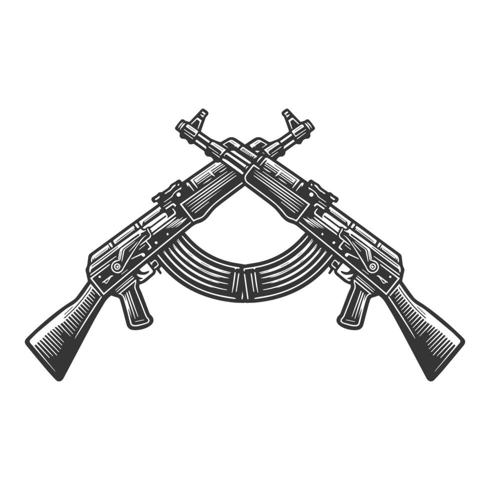 Gun Design illustration vector