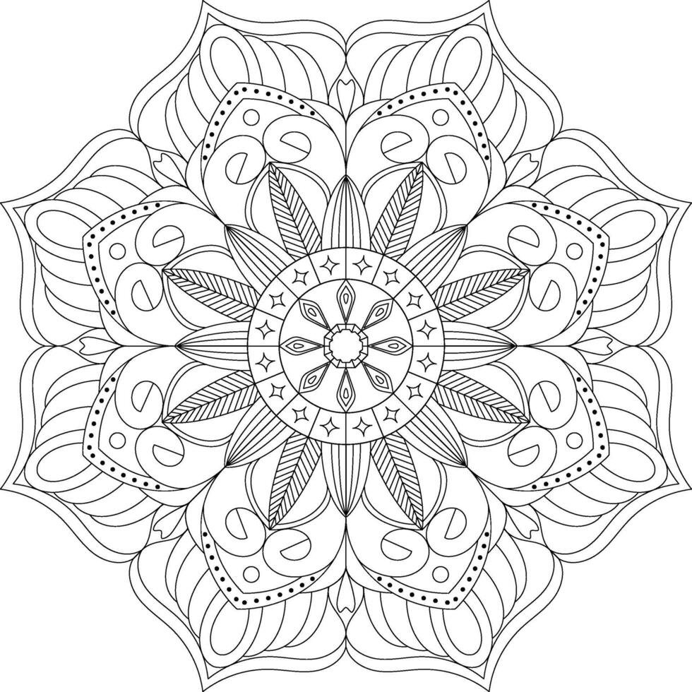 Mandala Pattern - Creative Ornament vector
