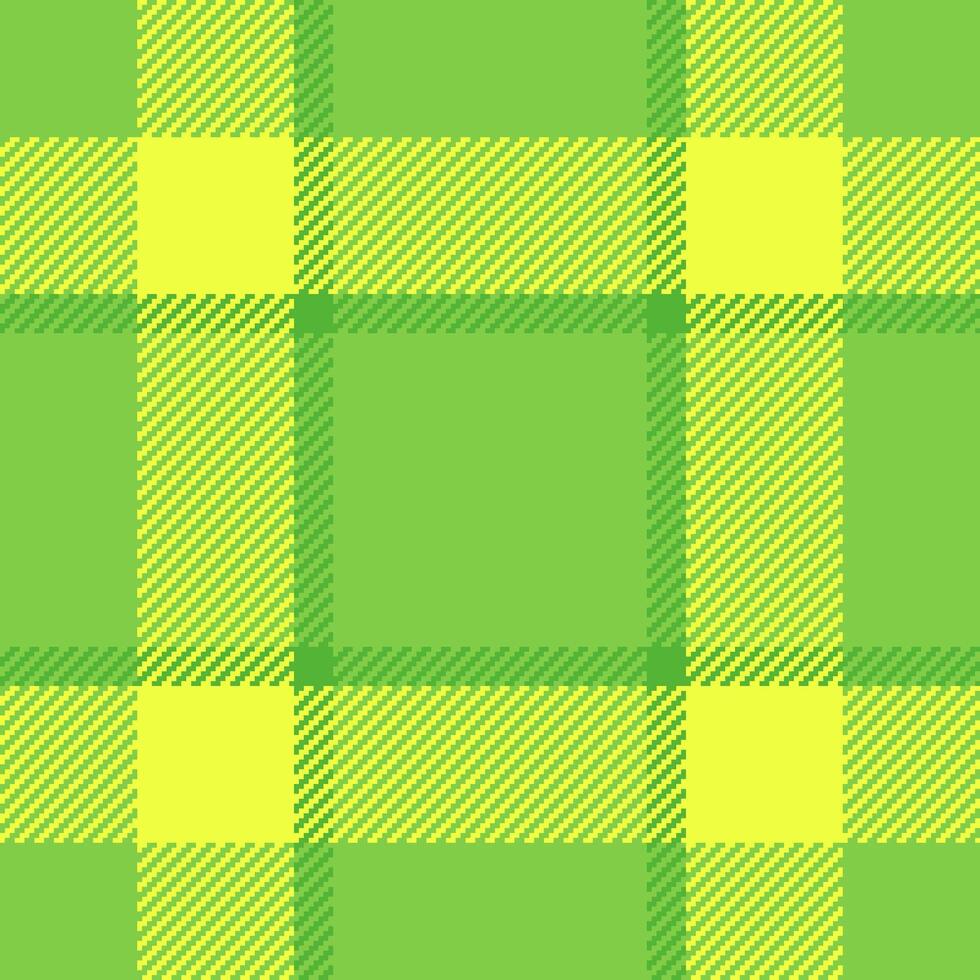 Vibrant lime green and yellow plaid pattern. Perfect for textile designs, website backgrounds, or springthemed projects. This cheerful, repeating texture evokes feelings of freshness and optimism. vector