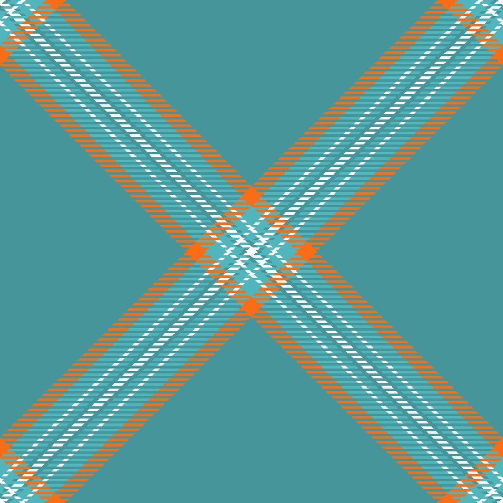 British tartan background seamless, unique textile plaid. Cut out check pattern fabric texture in cyan and bright colors. vector
