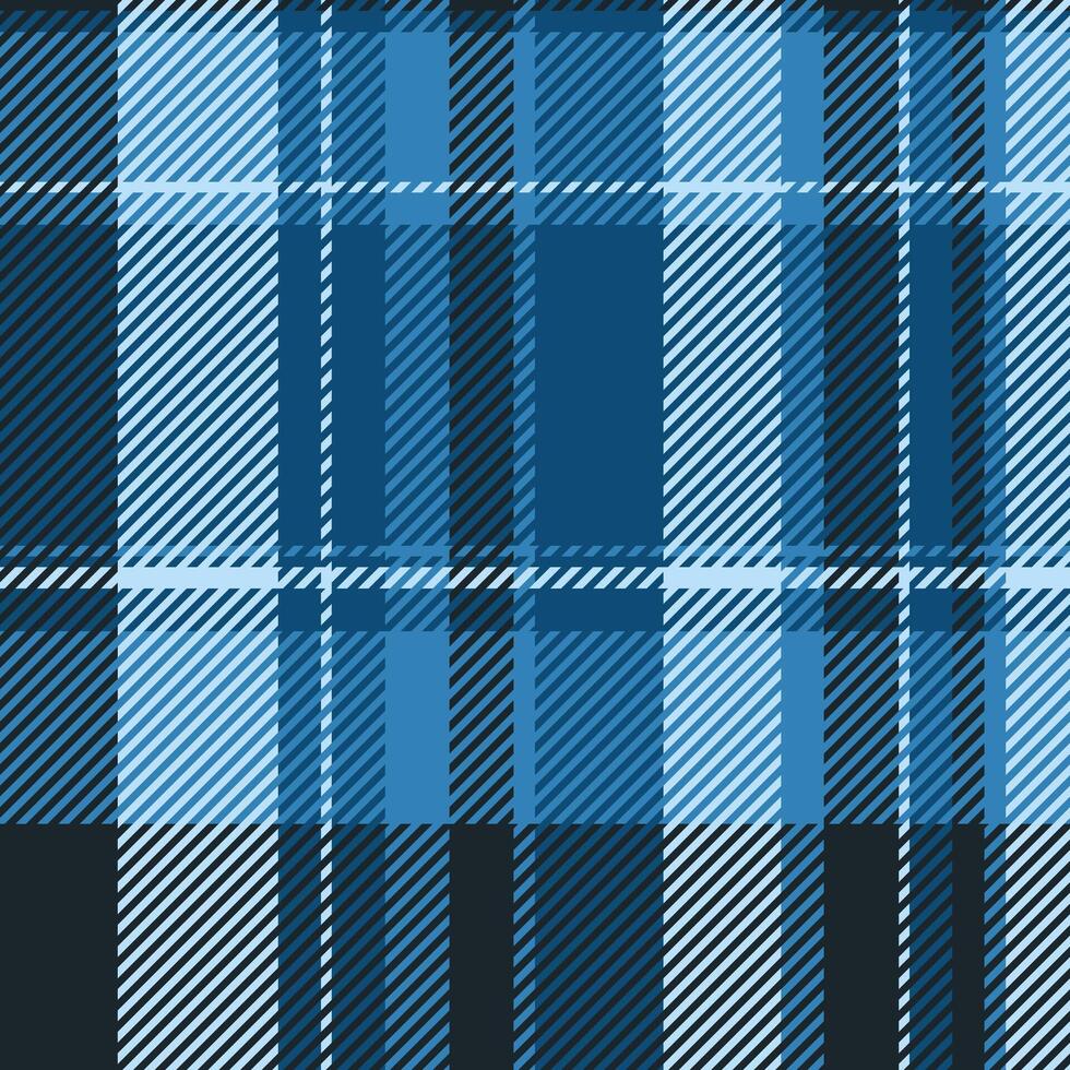 Elegant blue plaid pattern, perfect for textile design, website backgrounds, or fashion projects. The sophisticated color palette and classic plaid motif offer versatility and a timeless aesthetic. vector