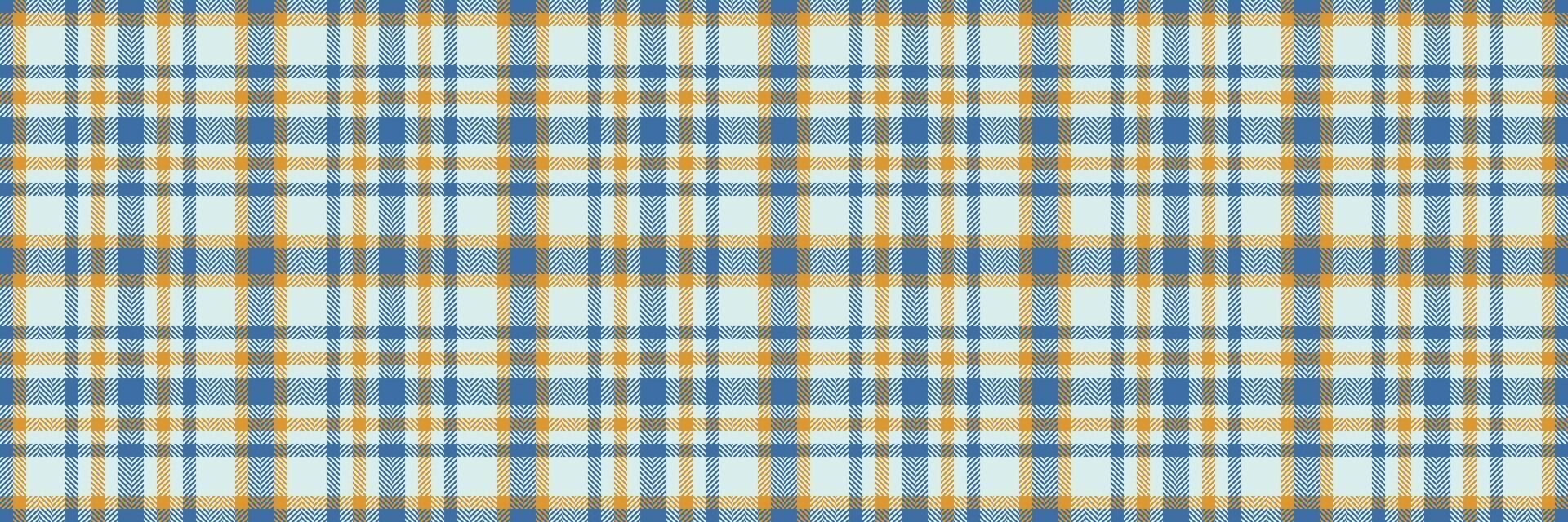 Japanese plaid pattern , calm background texture fabric. Row textile seamless tartan check in light and cyan colors. vector