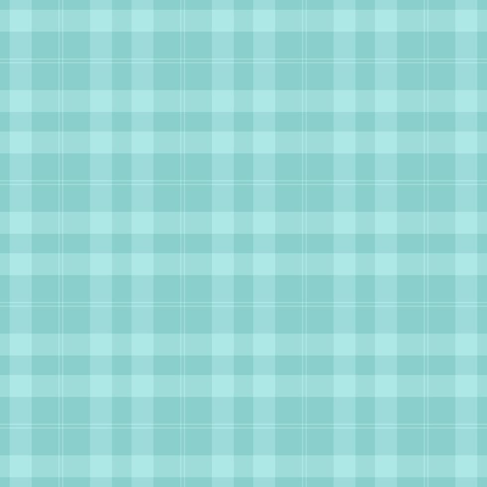 Serene aqua blue plaid pattern. Perfect for backgrounds, textiles, website design, or stationery. Subtle texture and calming color evoke feelings of peace and tranquility. vector