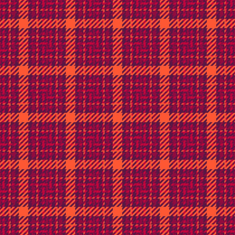 Other texture pattern check, pyjamas tartan background fabric. Fibrous seamless plaid textile in pink and red colors. vector