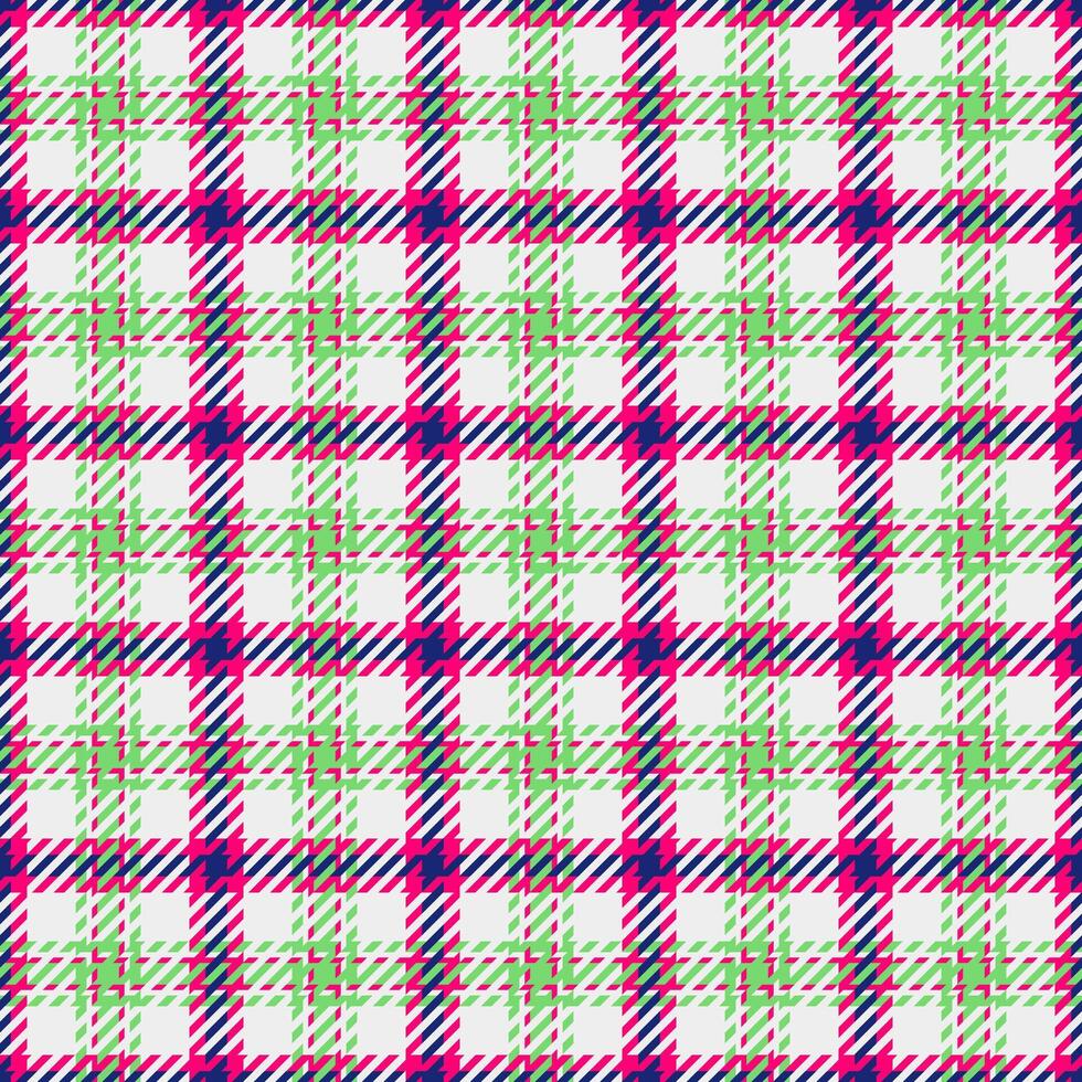 Close up fabric textile background, spanish pattern plaid . Worldwide seamless tartan texture check in white and bright colors. vector
