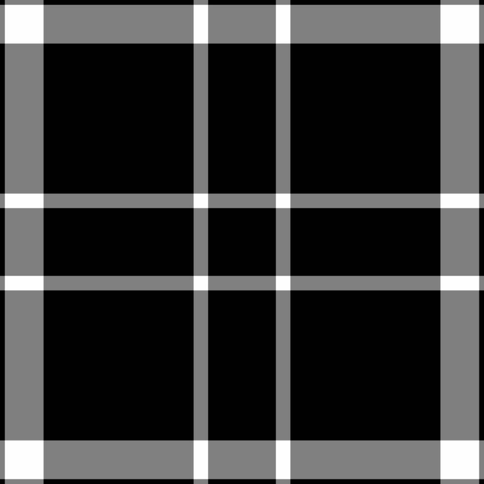 Mesh plaid background check, upscale textile tartan texture. Masculine fabric seamless pattern in gray and black colors. vector