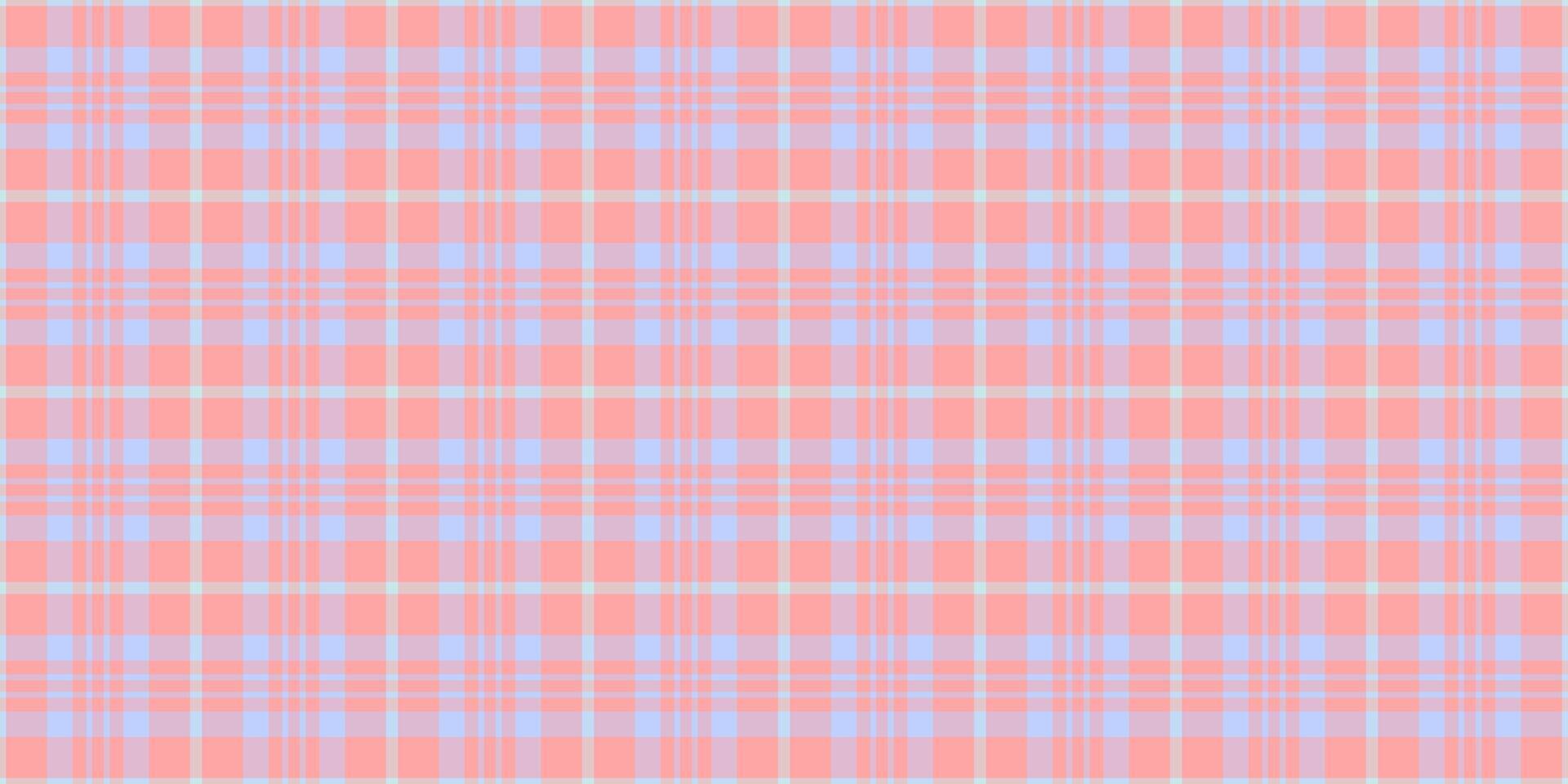 Soft pastel pink and light blue plaid pattern. Perfect for backgrounds, textiles, or stationery designs. This delicate, repeating texture evokes feelings of serenity and gentleness. vector