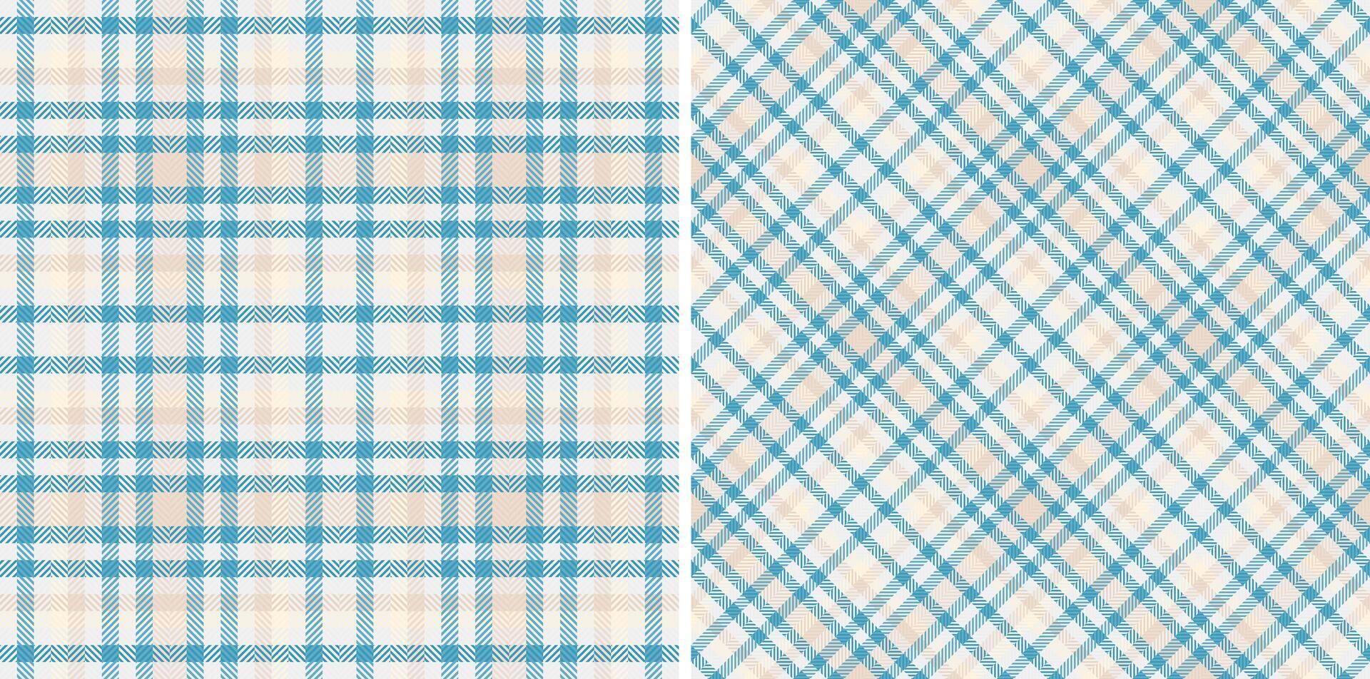 Elegant pastel plaid patterns, perfect for textile design, stationery, or web backgrounds. vector