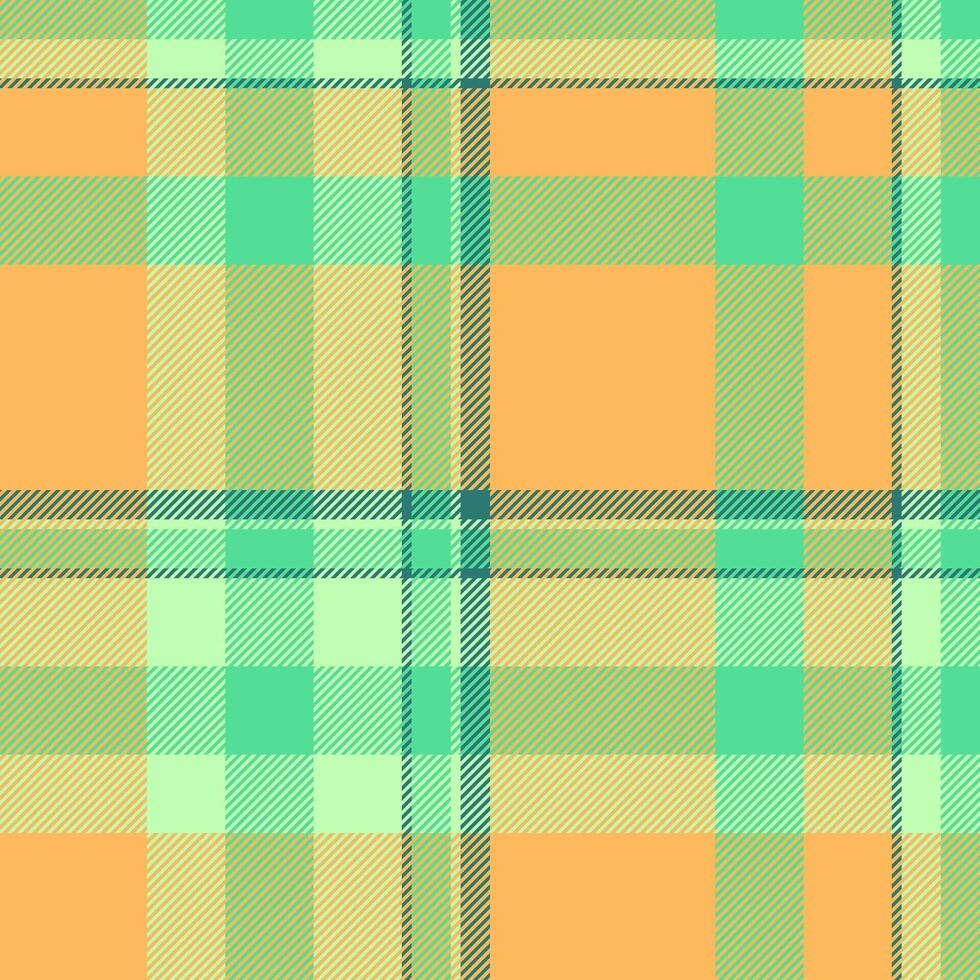 Bathroom pattern check , image tartan fabric background. Variety seamless textile plaid texture in amber and green colors. vector