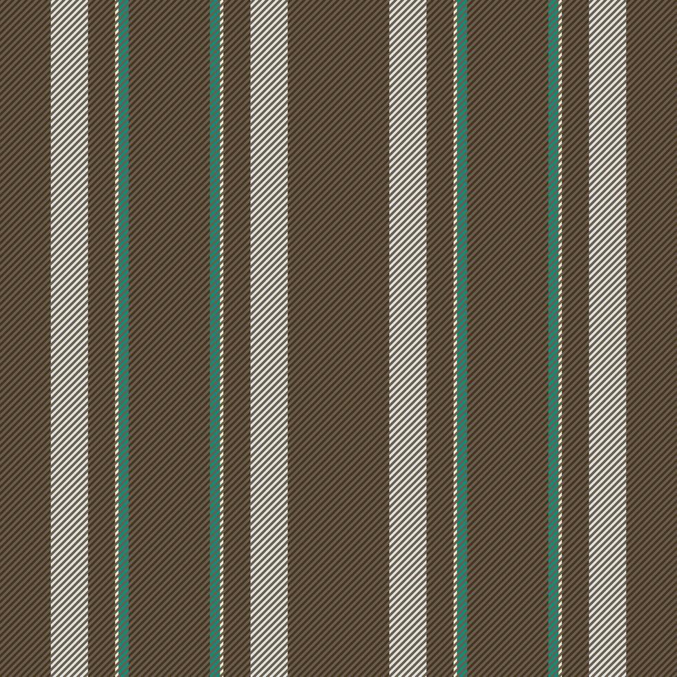 Graphic vertical texture seamless, hotel fabric textile. Book lines pattern stripe background in pastel and dark colors. vector