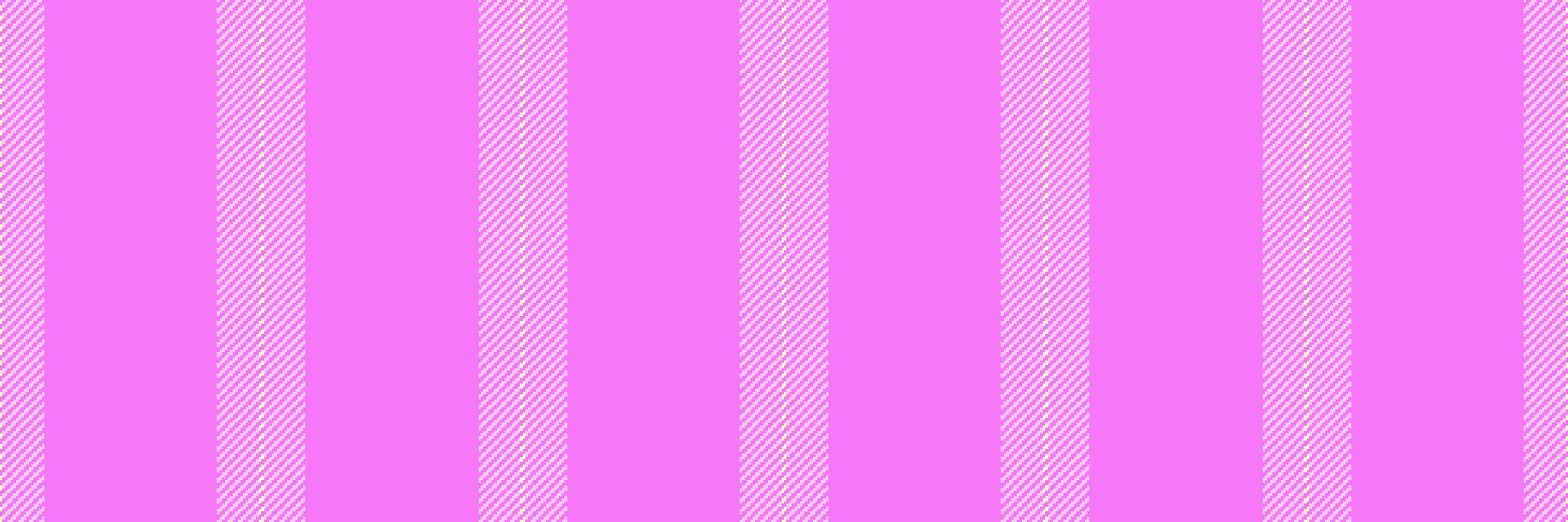 Long pattern texture textile, single lines fabric . Pretty seamless vertical background stripe in light and purple colors. vector