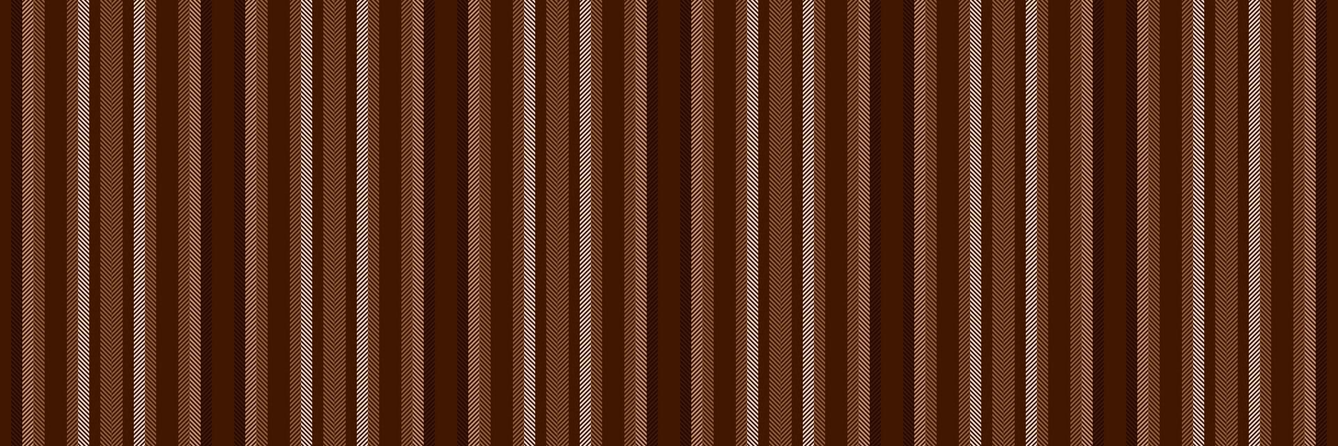 Tailor pattern vertical, no people fabric stripe textile. Ethnic seamless lines background texture in dark and orange colors. vector