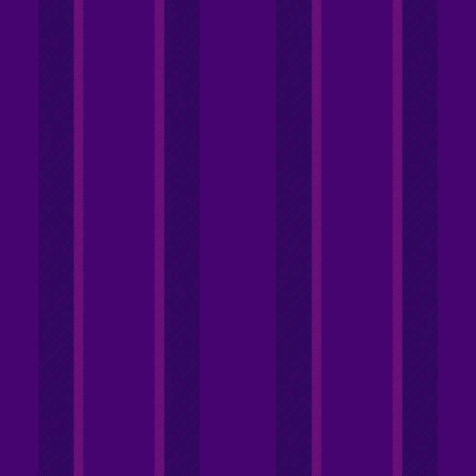 Multicolor texture fabric seamless, messy textile background . Silky vertical pattern stripe lines in violet and dark colors. vector