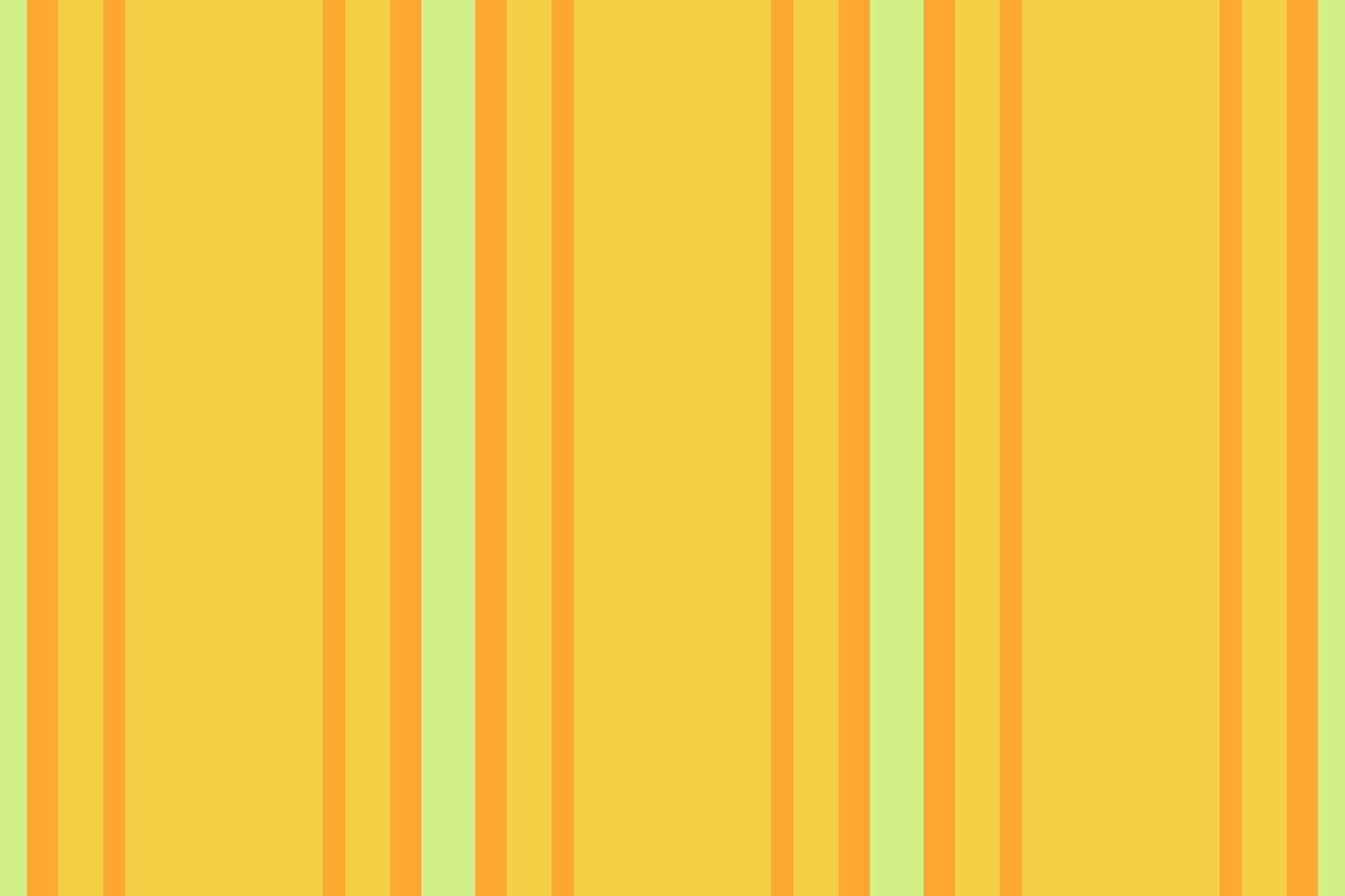 Artistic background pattern, unique lines texture fabric. Rich stripe seamless vertical textile in orange and yellow colors. vector