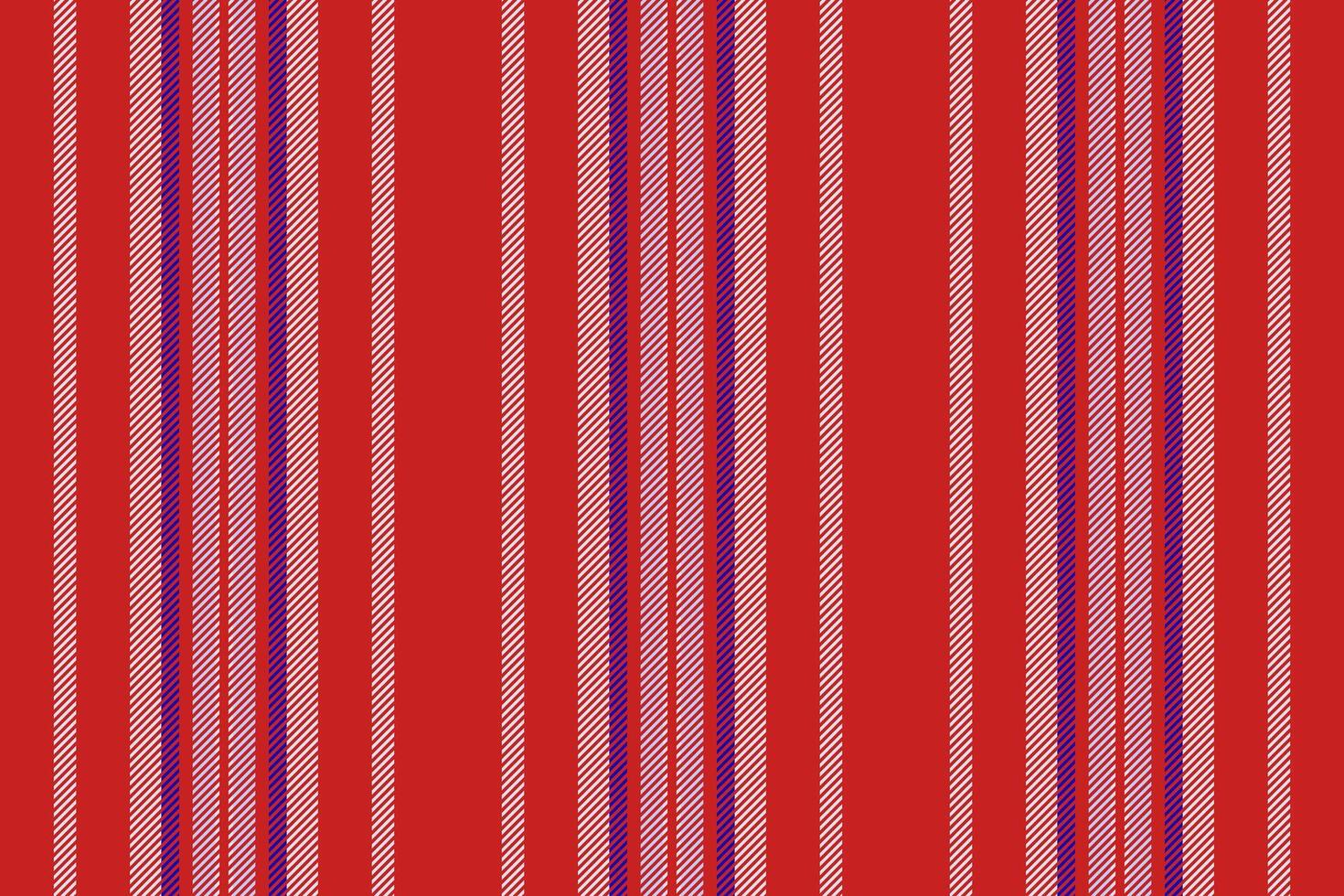 Thanksgiving lines seamless fabric, back texture vertical. Drapery pattern textile background stripe in red and white colors. vector