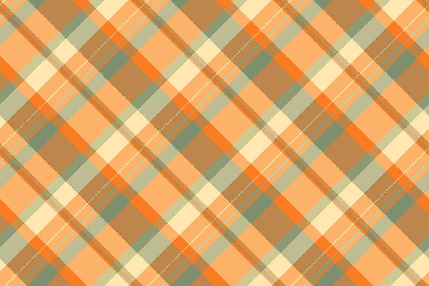 Warm autumnal plaid pattern. Perfect for fallthemed designs, textile prints, and seasonal backgrounds. The soft, muted tones evoke feelings of comfort and nostalgia. vector
