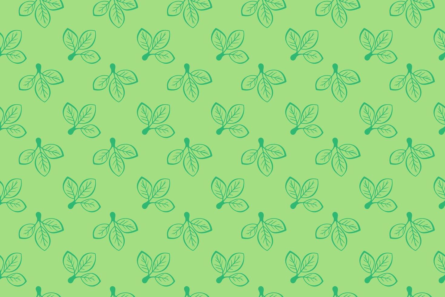 Seamless pastel green leaf pattern. Perfect for spring designs, ecofriendly branding, or natureinspired projects. This refreshing, minimalist design evokes feelings of growth and tranquility. vector