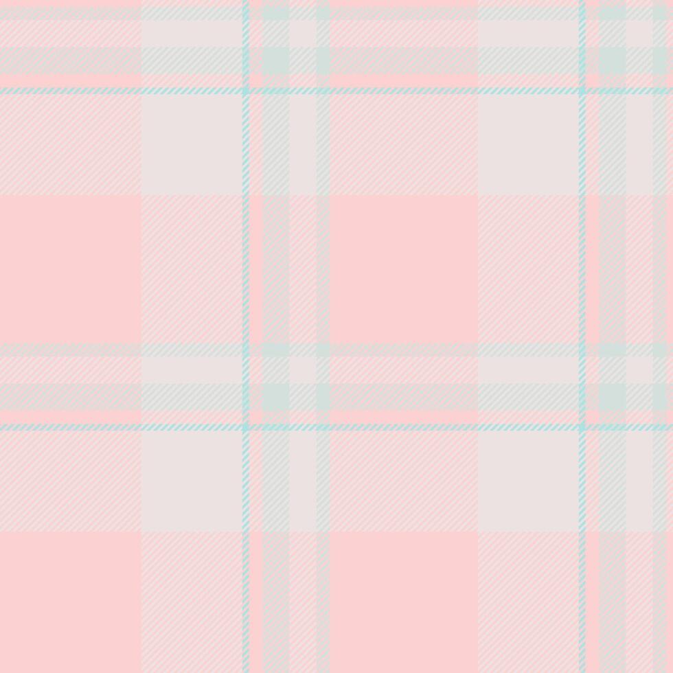 Dreamy tartan check, content fabric texture plaid. Madras pattern seamless background textile in light and white colors. vector