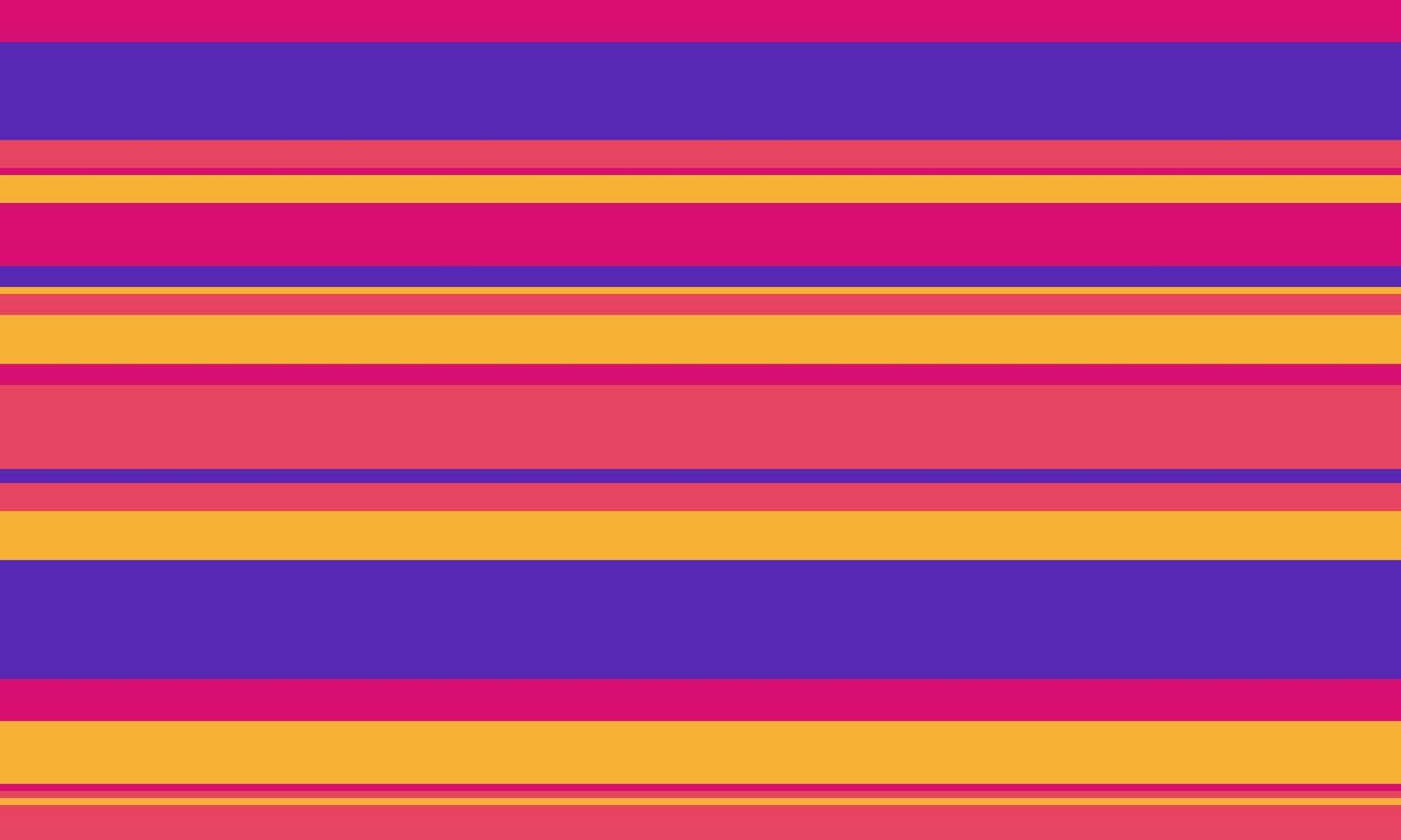 Vibrant horizontal stripes in bold, joyful colors. Perfect for backgrounds, websites, textiles, or any project needing a cheerful, energetic aesthetic. vector