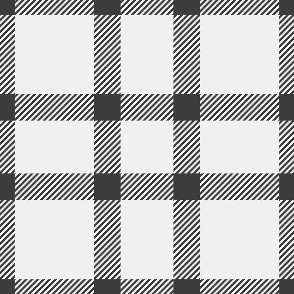 Stylish black and white diagonal plaid pattern. Perfect for textile designs, website backgrounds, or adding a touch of classic elegance to any project. vector