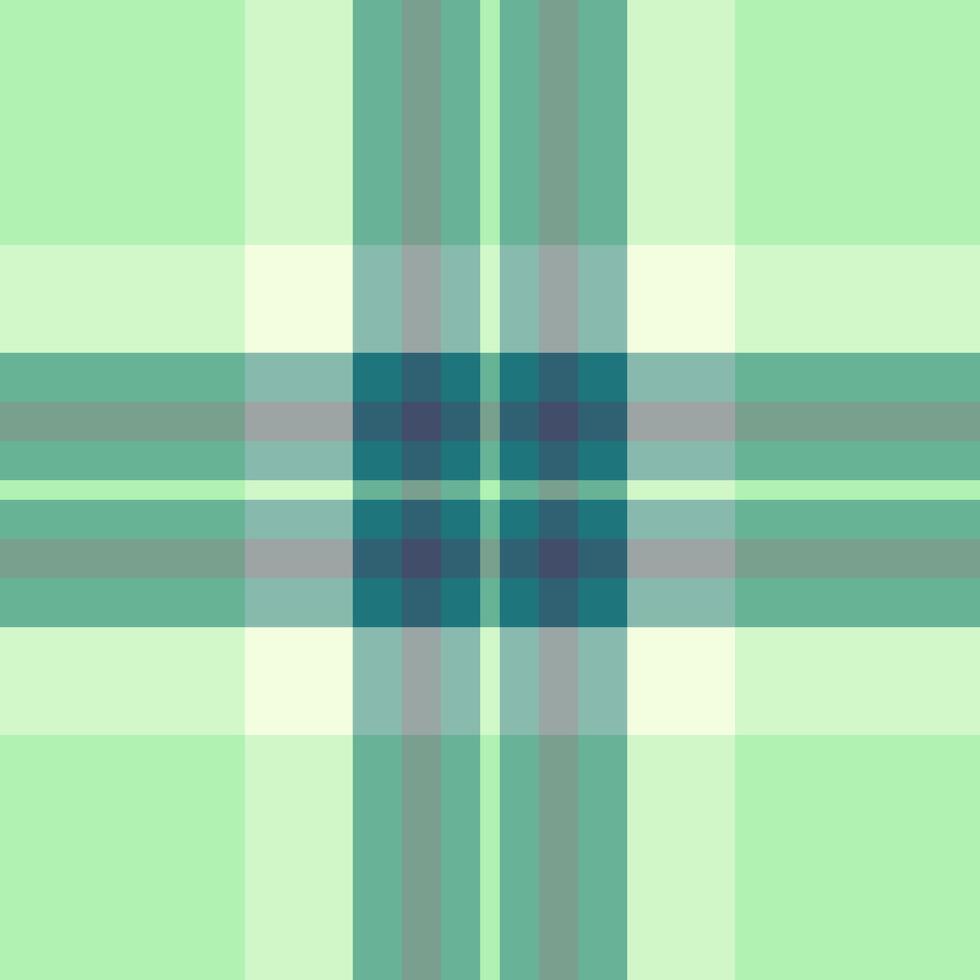 Cowboy textile fabric background, gingham texture pattern seamless. Faded check plaid tartan in light and mint colors. vector