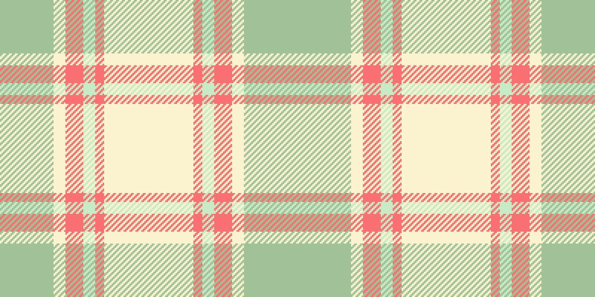 Blanket seamless texture background, geometry plaid tartan pattern. Independence day check fabric textile in light and pastel colors. vector