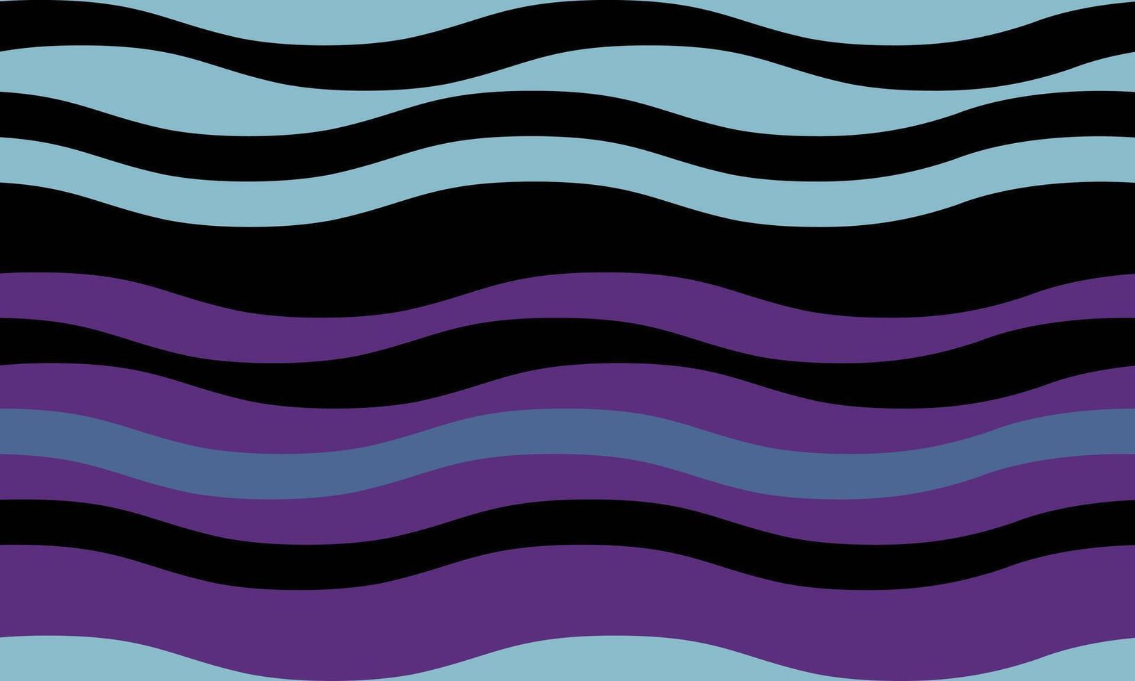 Abstract wavy stripes pattern in cool tones. Perfect for website backgrounds, textile design, or vibrant graphic projects. Evokes feelings of calm and movement. vector