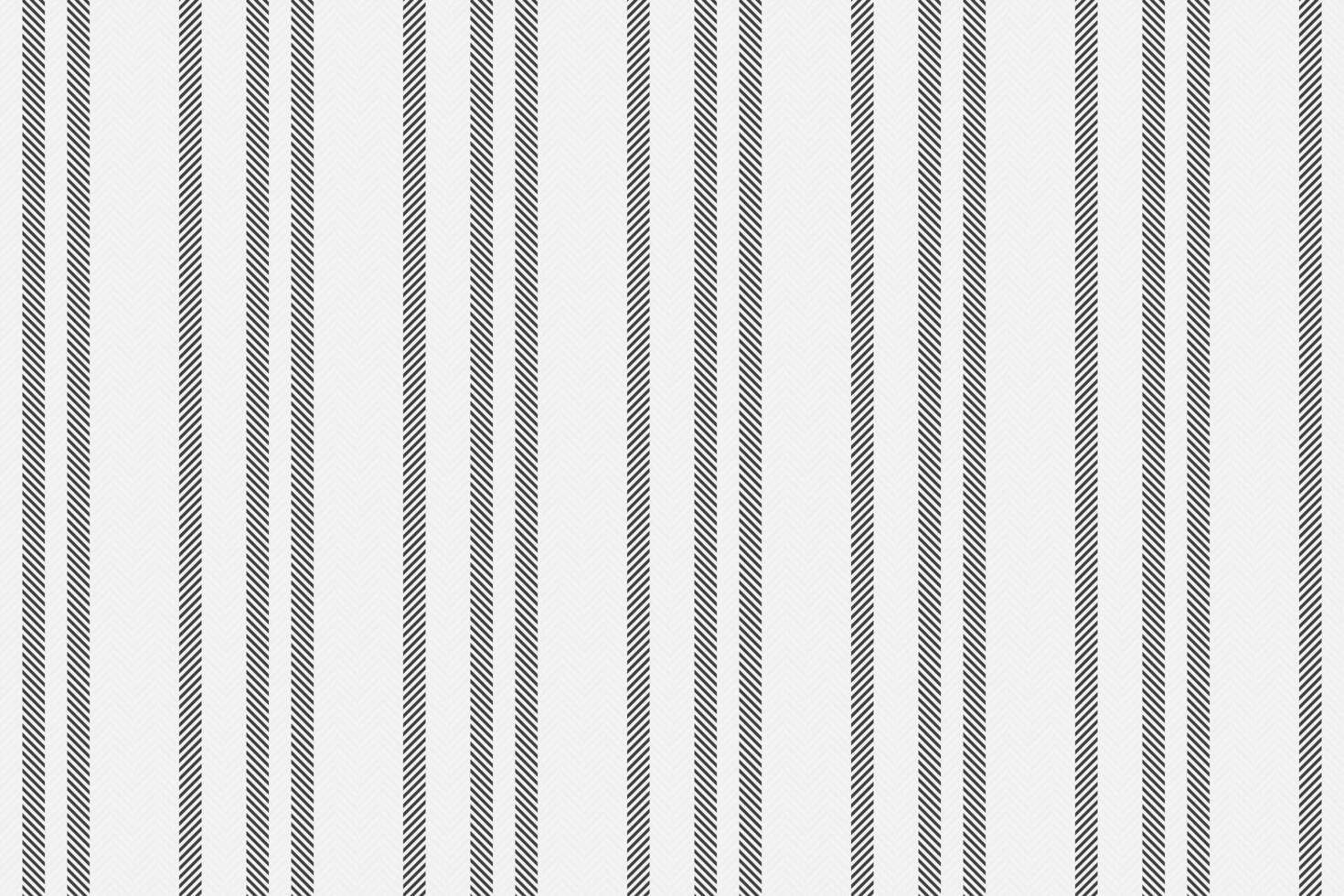 School fabric texture , conceptual stripe seamless vertical. Durable lines textile background pattern in white and grey colors. vector
