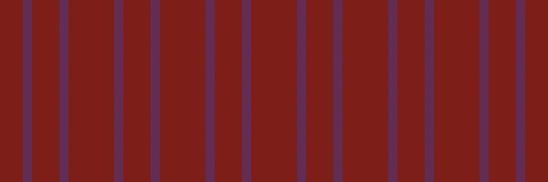Setting textile texture stripe, throw vertical pattern background. Form lines fabric seamless in red and indigo colors. vector