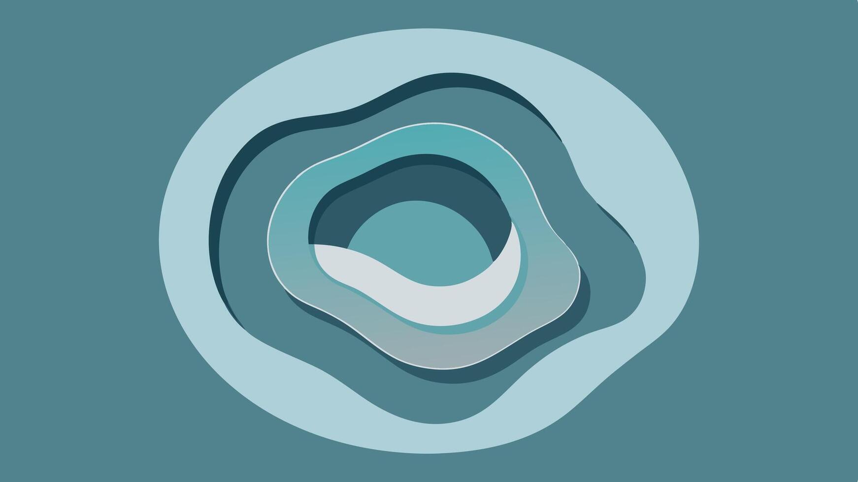 Minimalist Abstract Background Geometric Shapes and Soft Colors vector