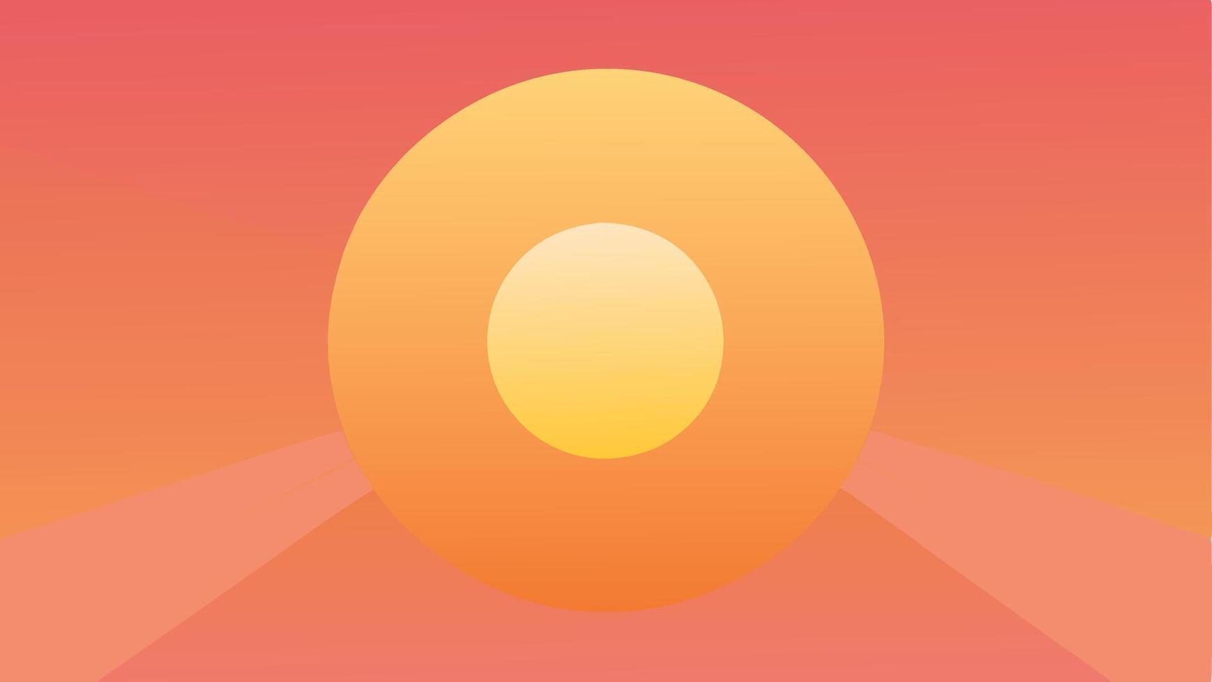 Smooth Radial Gradient Background with Soft Color Transitions Modern and Minimalist Designs vector
