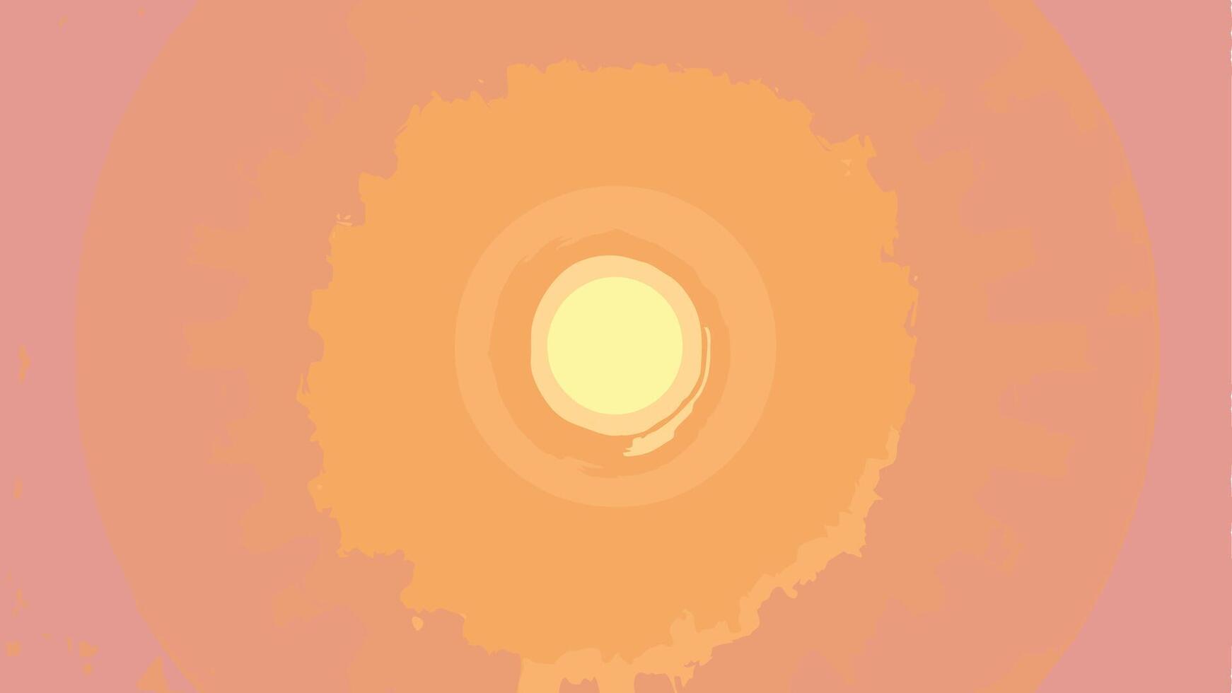 Smooth Radial Gradient Background with Soft Color Transitions for Modern vector