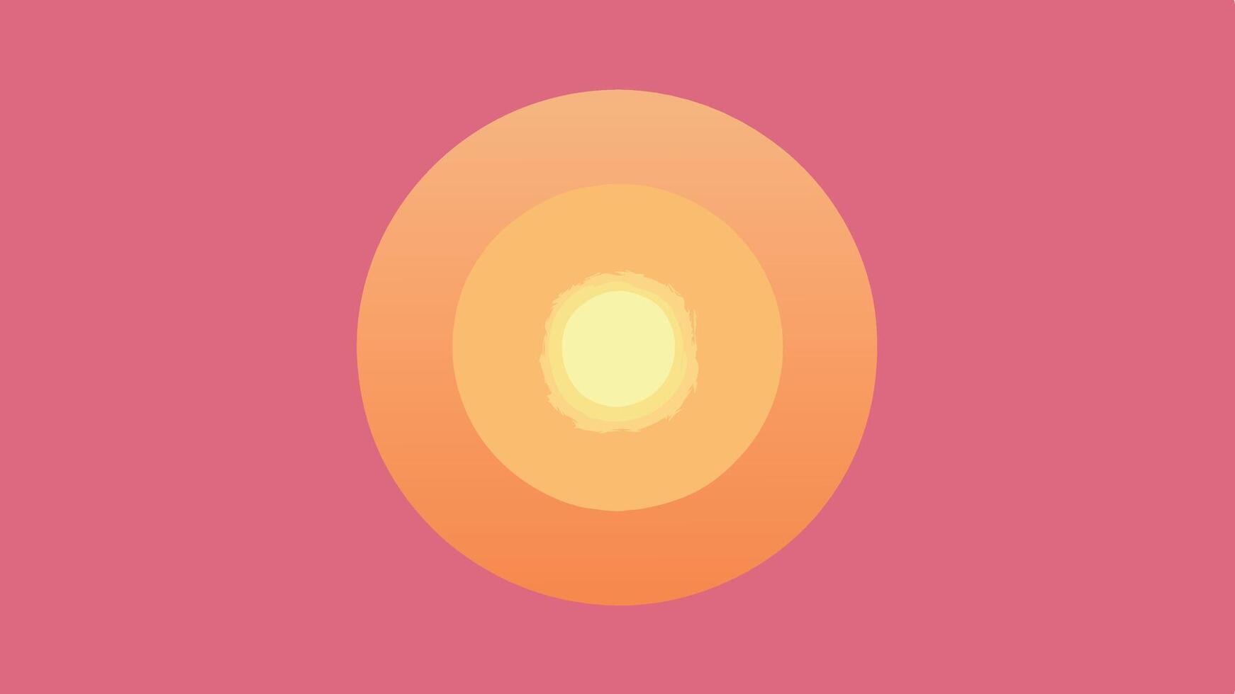 Smooth Radial Gradient Background with Soft Color Transitions vector