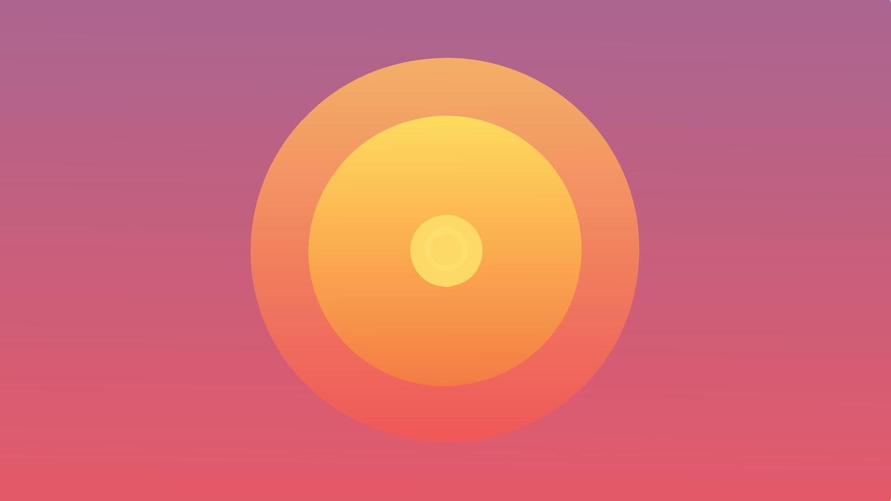 Smooth Radial Gradient Background with Soft Color Transitions Modern Minimalist Designs vector