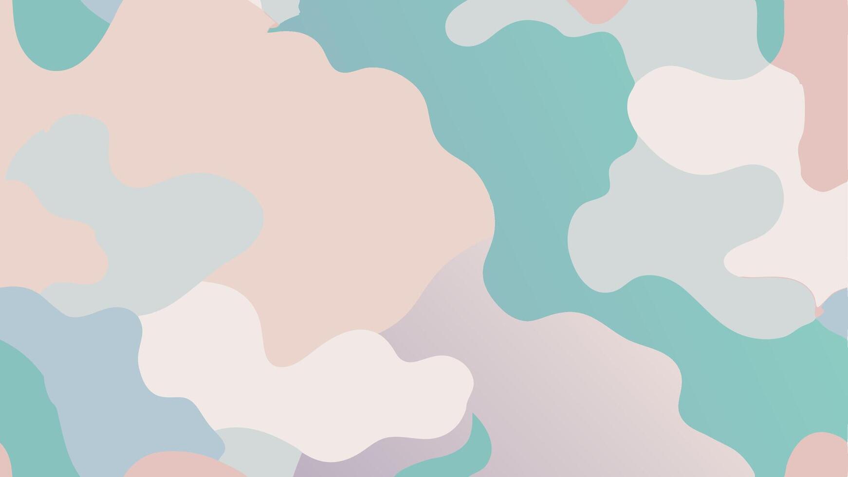 Soft Blended Pastel Colors in a Dreamy Pattern Creating a Smooth and Artistic Background vector