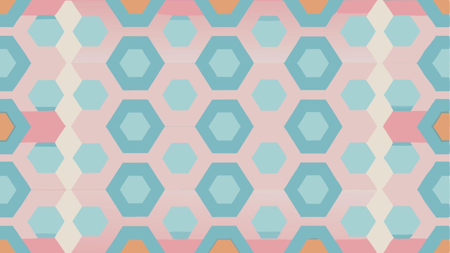 Seamless Interlocking Pattern Design in Modern Style for Background or Fabric vector