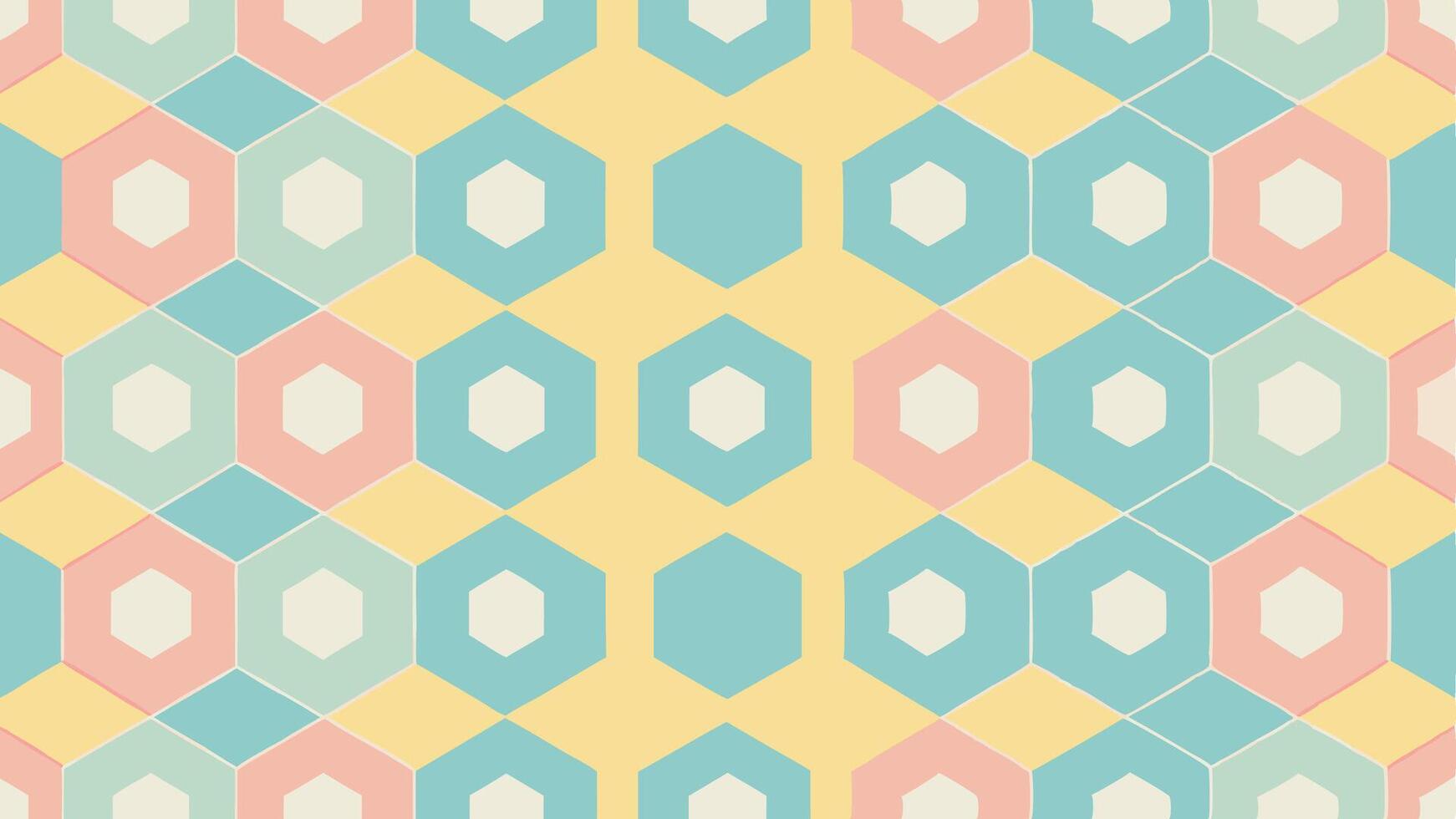 Seamless Interlocking Pattern Design in Modern Abstract Style or Fabric vector