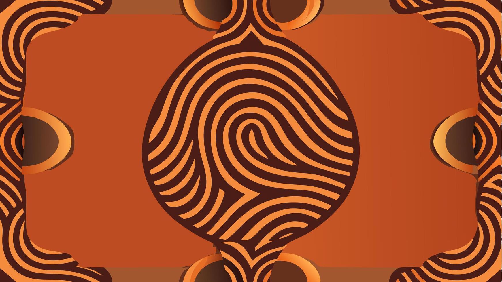 Hand Drawn Line Pattern Resembling a Finger vector