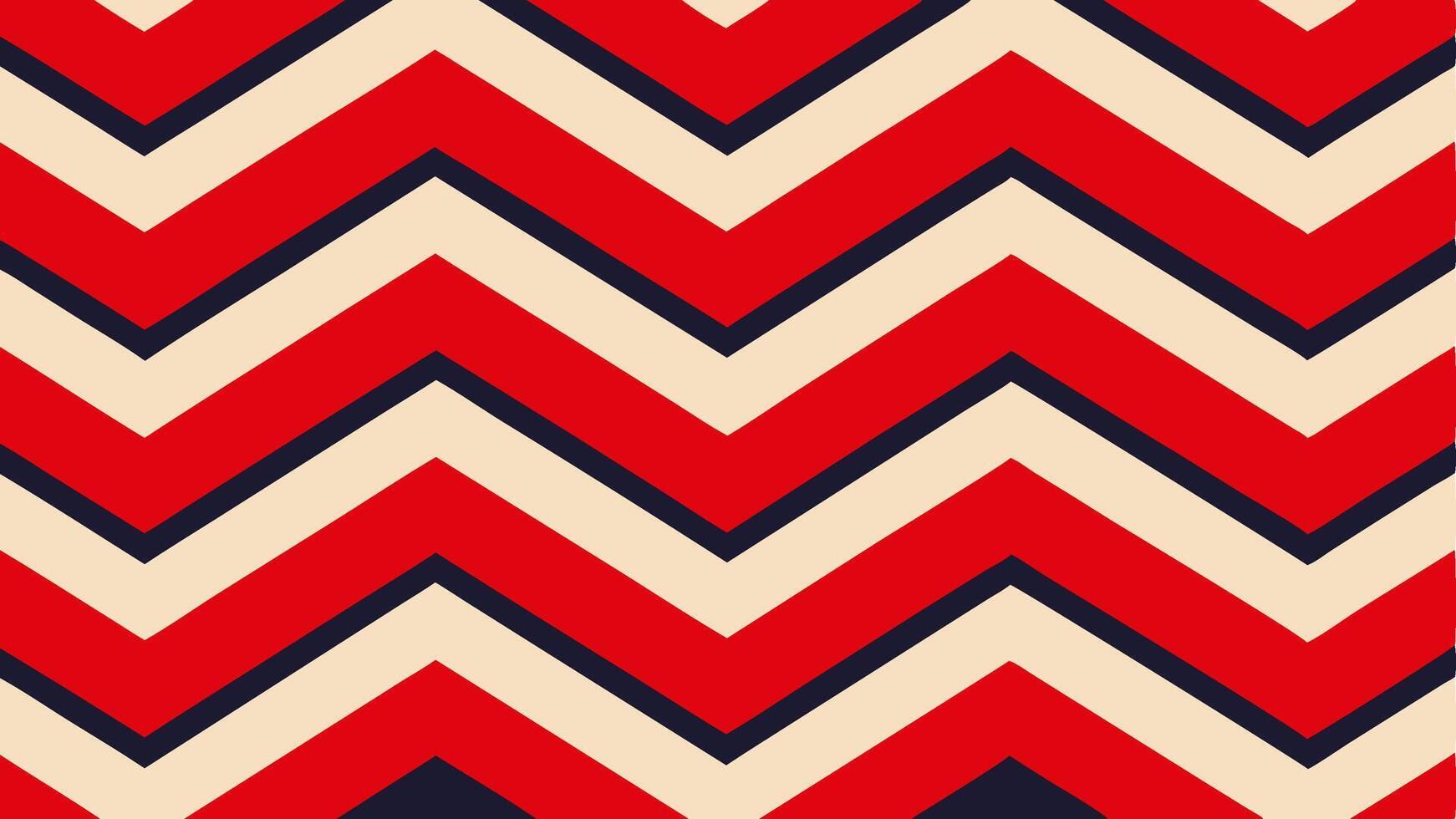 Seamless Chevron Pattern with Sharp Zigzag for Modern Design Decor vector