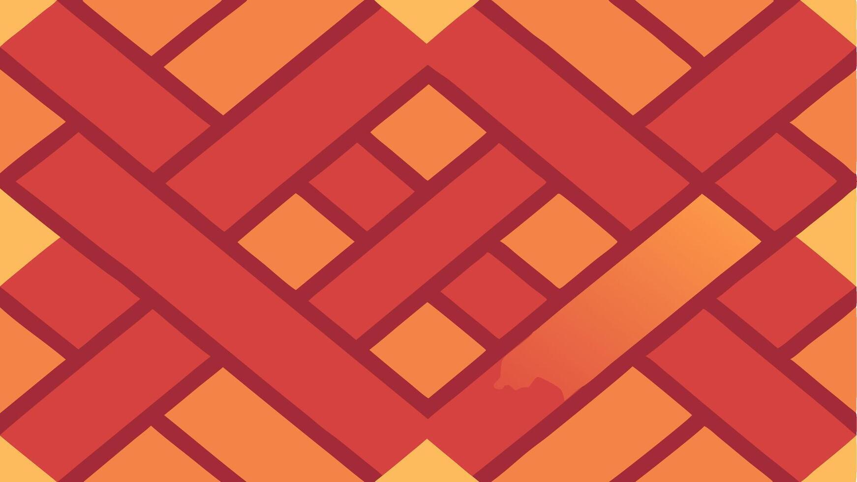 Seamless Pattern Design with Abstract Geometric Shapes in Vibrant Color vector