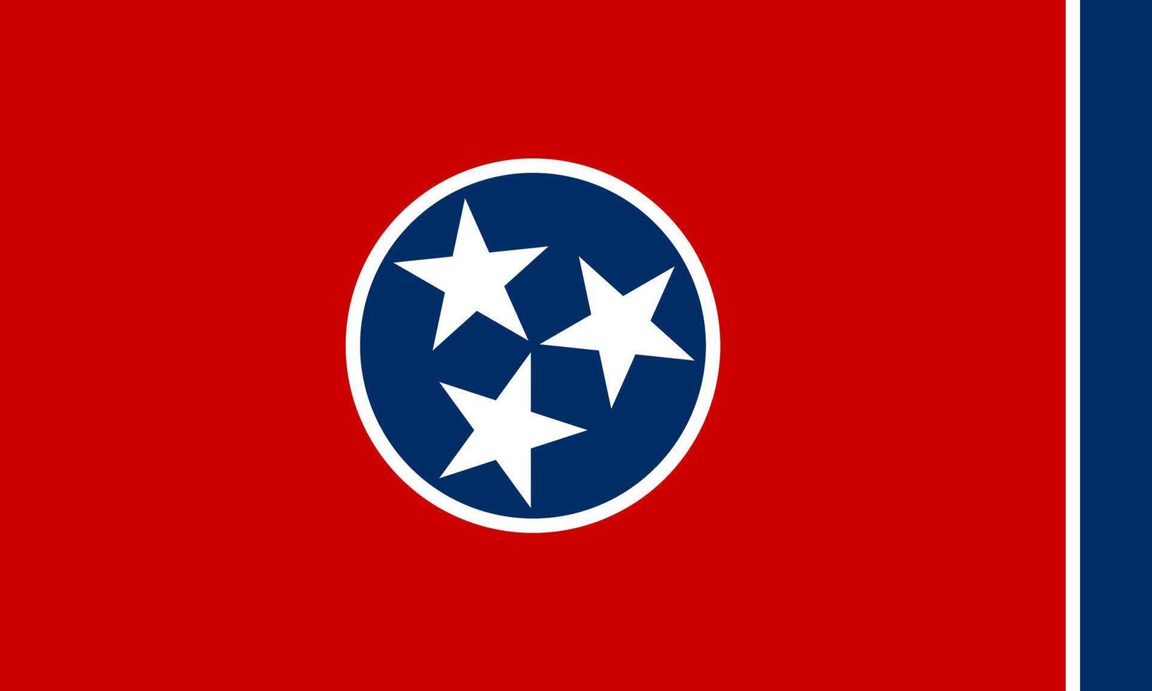 Flag of Tennessee vector