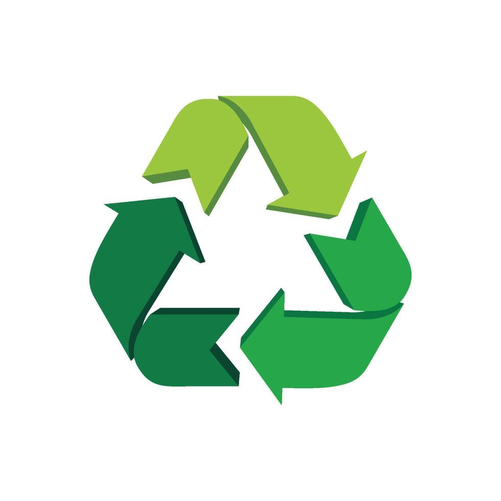 Colorful Recycle Icon Logo Template Illustration Design. EPS 10. vector