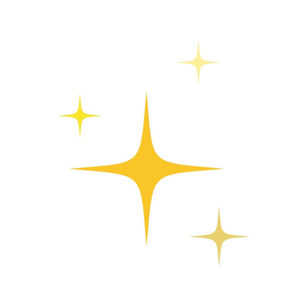 Stars Clean Logo Template Illustration Design. EPS 10. vector