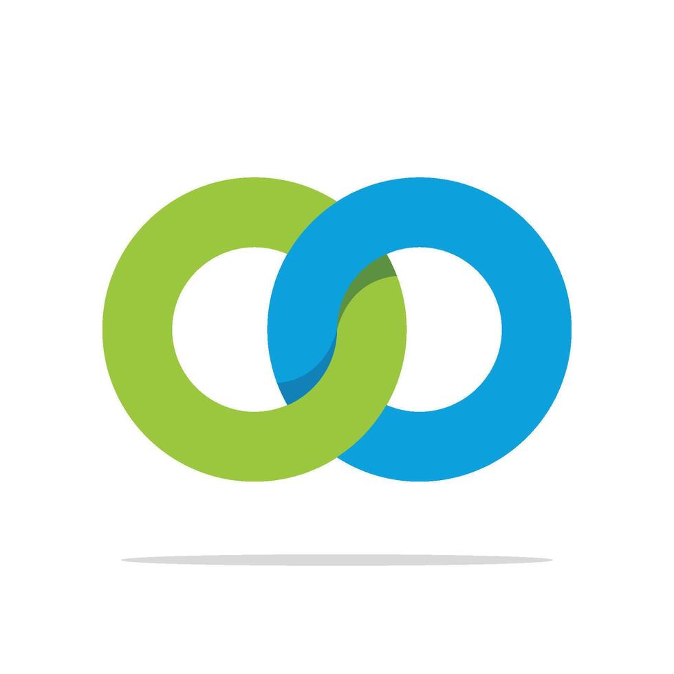 Ring Infinity Abstract Logo Template Illustration Design. EPS 10. vector