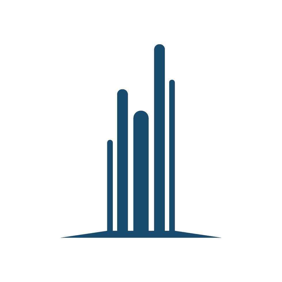 Abstract Skyline Property Logo Template Illustration Design. EPS 10. vector