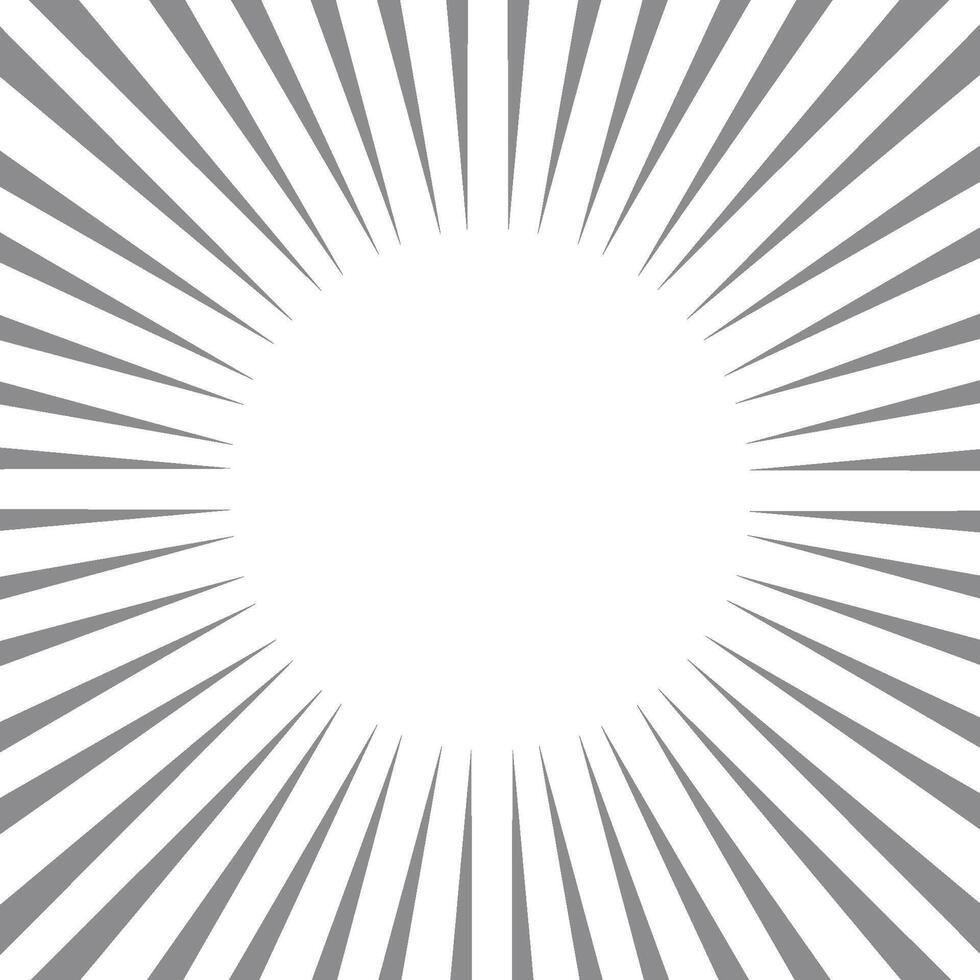 Sunburst Frame Border Template Illustration Design. EPS 10. vector