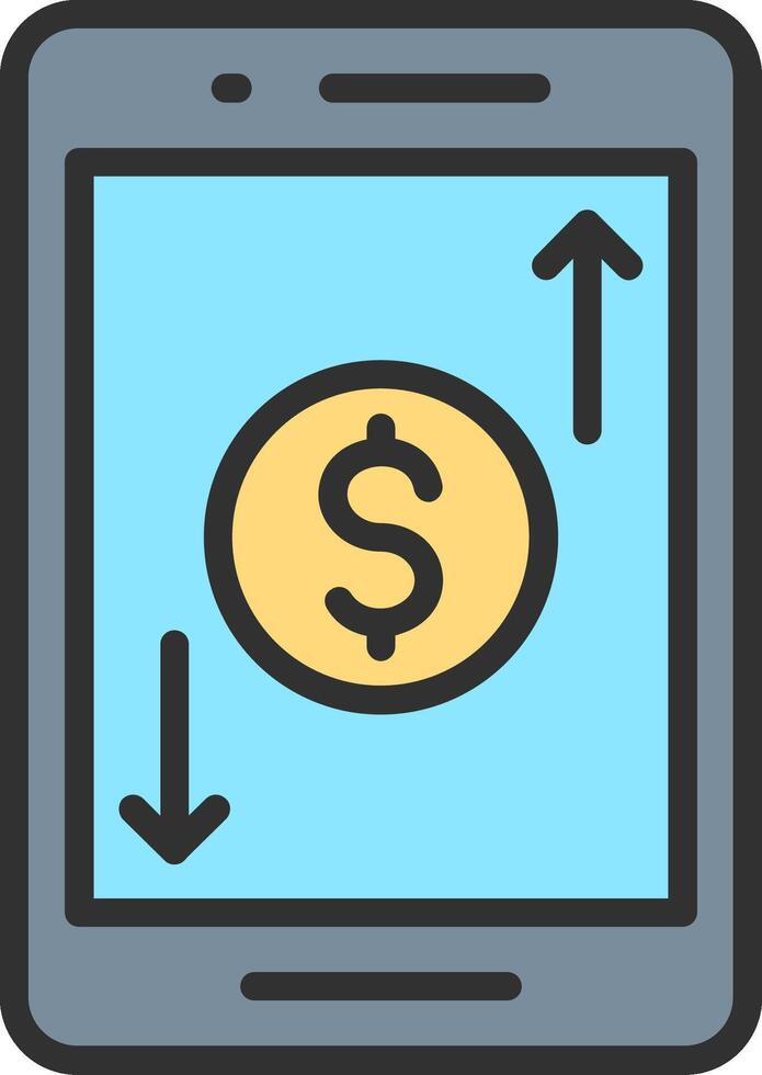 Mobile app development illustration vector