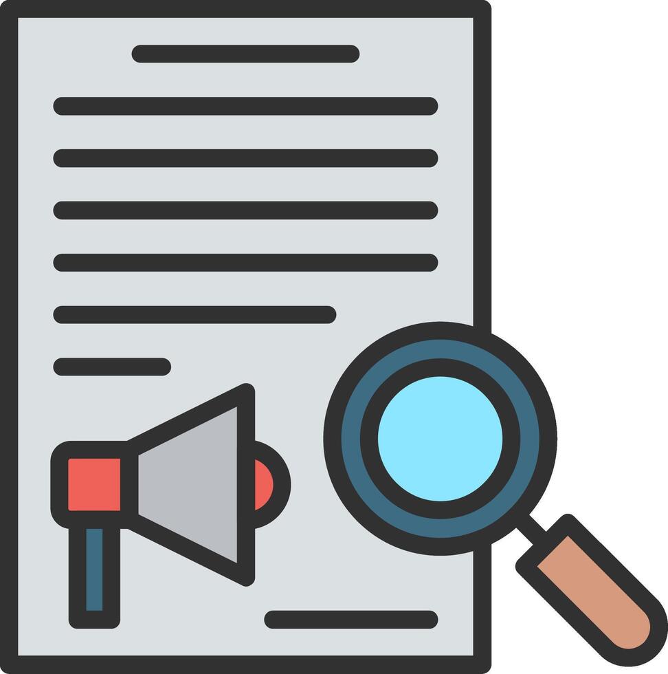 Search document icon illustration design vector
