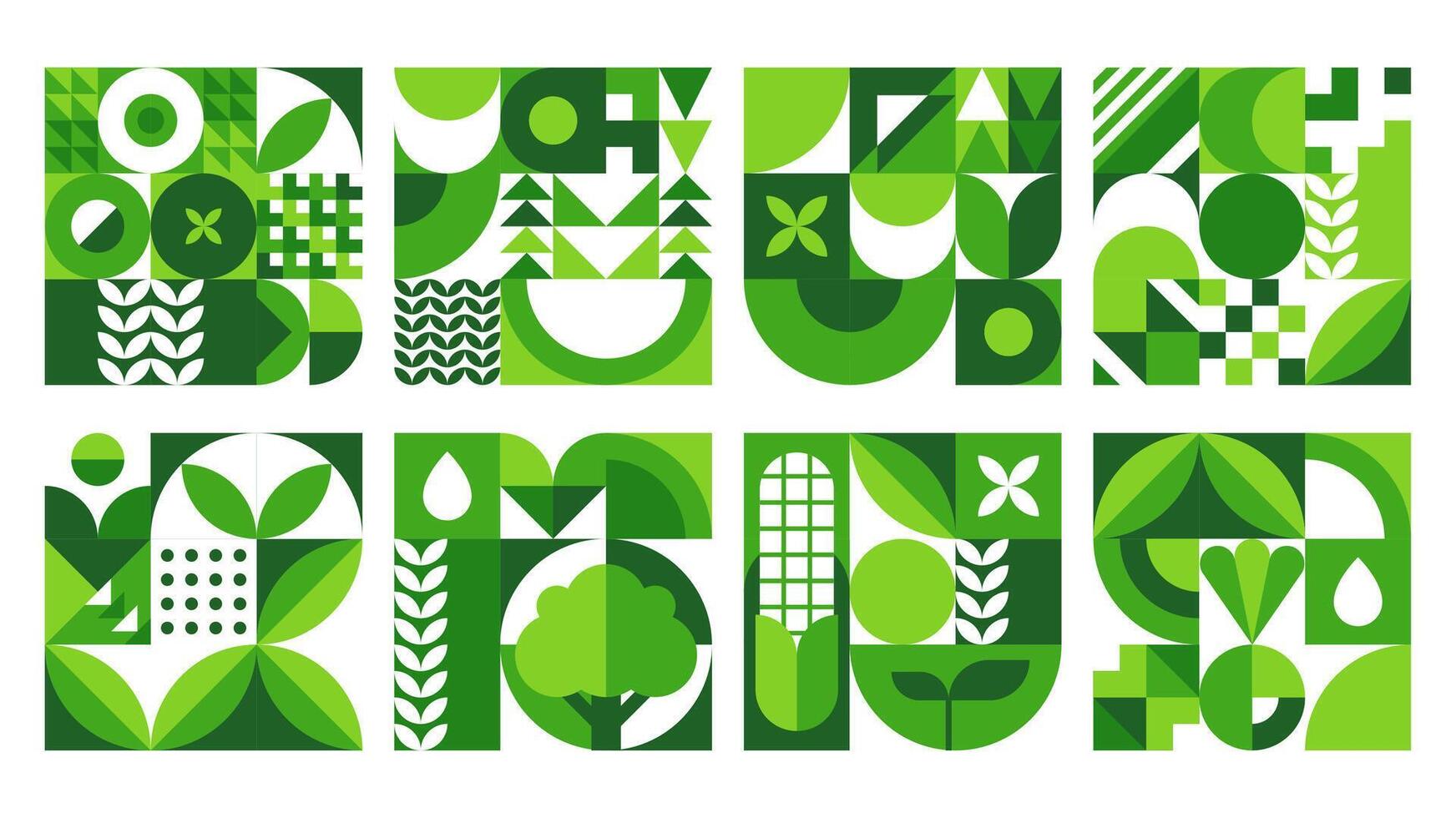 Environment ecology background abstract pattern vector